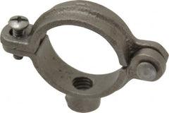 Empire - 1" Pipe, 3/8" Rod, Malleable Iron Split Ring Hanger - Black, 180 Lb Capacity - Americas Tooling