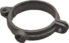 Empire - 2" Pipe, 3/8" Rod, Malleable Iron Split Ring Hanger - Black, 180 Lb Capacity - Americas Tooling