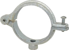 Empire - 2-1/2" Pipe, 1/2" Rod, Malleable Iron Split Ring Hanger - Electro Galvanized, 300 Lb Capacity - Americas Tooling