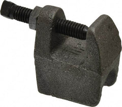 Empire - 3/4" Max Flange Thickness, 5/8" Rod Top Beam Clamp - 550 Lb Capacity, Ductile Iron - Americas Tooling