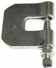 Empire - 3/4" Max Flange Thickness, 3/4" Rod C-Clamp with Locknut - 630 Lb Capacity, Carbon Steel - Americas Tooling