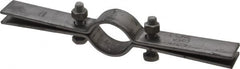 Empire - 1-1/4" Pipe, Riser Clamp - Black, 250 Lb Capacity, Carbon Steel - Americas Tooling