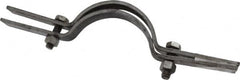 Empire - 4" Pipe, Riser Clamp - Black, 750 Lb Capacity, Carbon Steel - Americas Tooling