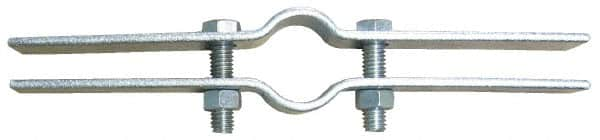 Empire - 2-1/2" Pipe, Electro Galvanized Riser Clamp - 400 Lb Capacity, Carbon Steel - Americas Tooling