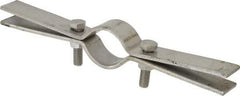 Empire - 1-1/4" Pipe, Riser Clamp - 250 Lb Capacity, Grade 304 Stainless Steel - Americas Tooling