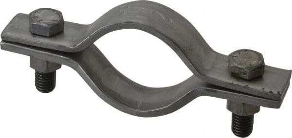 Empire - 2" Pipe, Standard Pipe Clamp - Black, 1,040 Lb Capacity, Carbon Steel - Americas Tooling