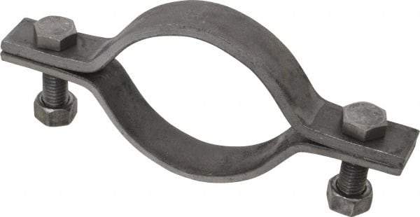 Empire - 3" Pipe, Standard Pipe Clamp - Black, 1,040 Lb Capacity, Carbon Steel - Americas Tooling