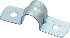 Empire - 1/4 Pipe, Carbon Steel, Galvanized Pipe, Conduit or Tube Strap - 2 Mounting Holes - Americas Tooling