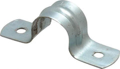 Empire - 1/2 Pipe, Carbon Steel, Galvanized Pipe, Conduit or Tube Strap - 2 Mounting Holes - Americas Tooling