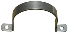 Empire - 1/4 Pipe, Grade 304 Stainless Steel, Pipe, Conduit or Tube Strap - 2 Mounting Holes - Americas Tooling