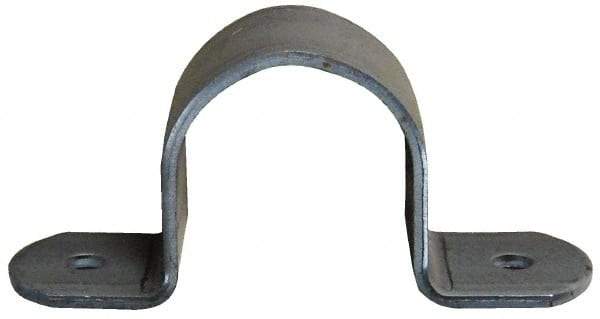 Empire - 2-1/2 Pipe, Carbon Steel, Pipe or Tube Strap - 4 Mounting Holes - Americas Tooling