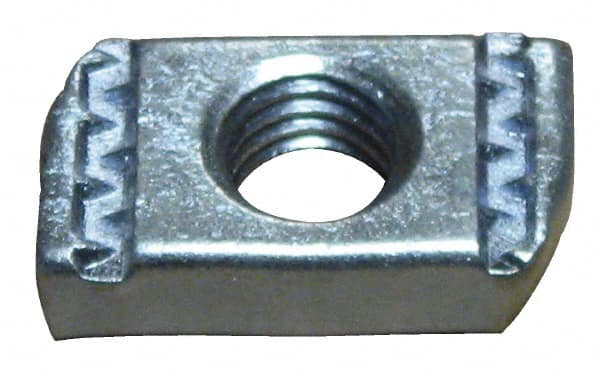 Empire - 3/4" Rod, Electro Galvanized Carbon Steel Strut Nut - Used for Attaching Hanger Rod or Other Accessories to Strut - Americas Tooling