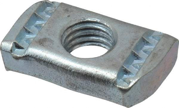 Empire - 1/2" Rod, Electro Galvanized Carbon Steel Strut Nut - Used for Attaching Hanger Rod or Other Accessories to Strut - Americas Tooling