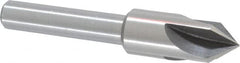 Interstate - 3/4" Head Diam, 1/2" Shank Diam, 4 Flute 82° High Speed Steel Countersink - Americas Tooling