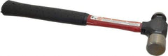 Proto - 1 Lb Head Steel Ball Pein Hammer - 11-1/2" Fiberglass Handle, 13" OAL, Fiberglass with Vinyl Grip - Americas Tooling