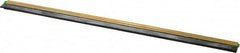 Unger - 14" Rubber Blade Window Washer/Squeegee - Black, Brass Holder - Americas Tooling