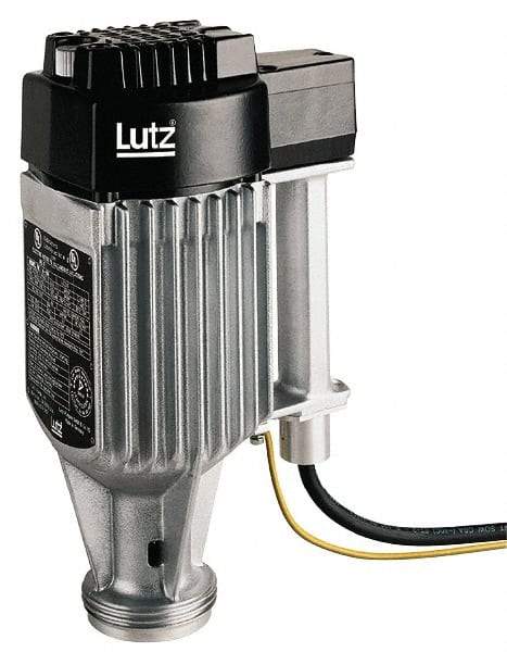 Lutz Pumps - 0.4 HP, Explosion Proof Drum Pump Motor - For Use With All Lutz Pump Tubes, 120 Volt - Americas Tooling