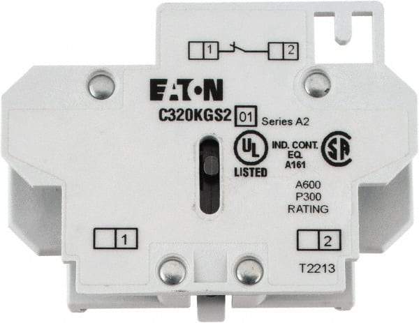 Eaton Cutler-Hammer - Starter Auxiliary Contact - For Use with 10-60A Contactors - Americas Tooling