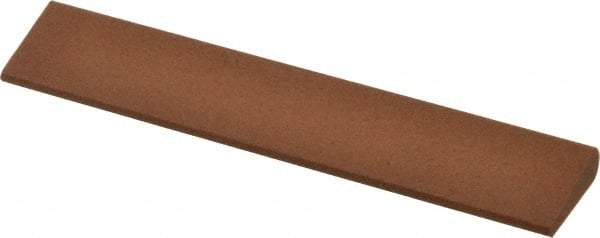 Norton - 5" Long x 1" Diam x 5/16" Thick, Aluminum Oxide Sharpening Stone - Round, Medium Grade - Americas Tooling