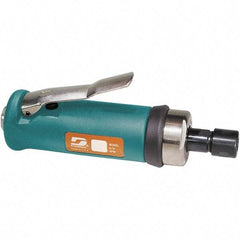 Dynabrade - 1/4" Collet, Straight Handle, Air Straight Die Grinder - 15,000 RPM, Front Exhaust, 31 CFM, 0.7 hp, 90 psi, 1/4 NPT Inlet - Americas Tooling