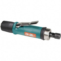 Dynabrade - 1/4" Collet, Straight Handle, Air Straight Die Grinder - 15,000 RPM, Rear Exhaust, 31 CFM, 0.7 hp, 90 psi, 1/4 NPT Inlet - Americas Tooling