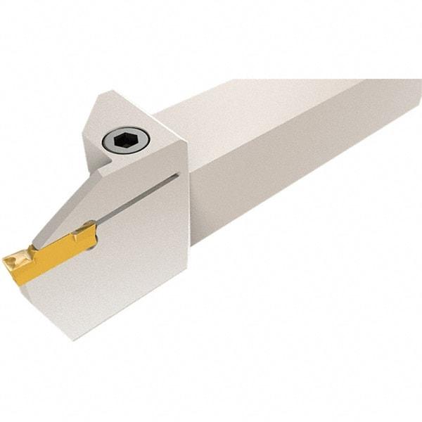 Iscar - HFH, External, Left Hand, 25mm Max Depth of Cut, 4mm Max Groove Width, Indexable Grooving Tool Holder - HFP.., HGPL Insert Compatibility, 25mm Shank Height, 25mm Shank Width, 150mm OAL - Americas Tooling