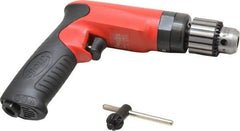 Sioux Tools - 3/8" Keyed Chuck - Pistol Grip Handle, 2,600 RPM, 14.16 LPS, 30 CFM, 1 hp - Americas Tooling