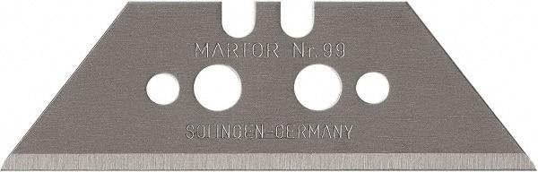 Martor USA - Carbon Steel Utility Knife Blade - 2.3622" Blade Length, 0.025" Blade Thickness - Americas Tooling