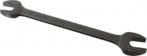 Proto - 5/8" x 3/4" Standard Open End Wrench - 8-43/64" OAL, Double End, Black Finish, 15° Head Angle - Americas Tooling