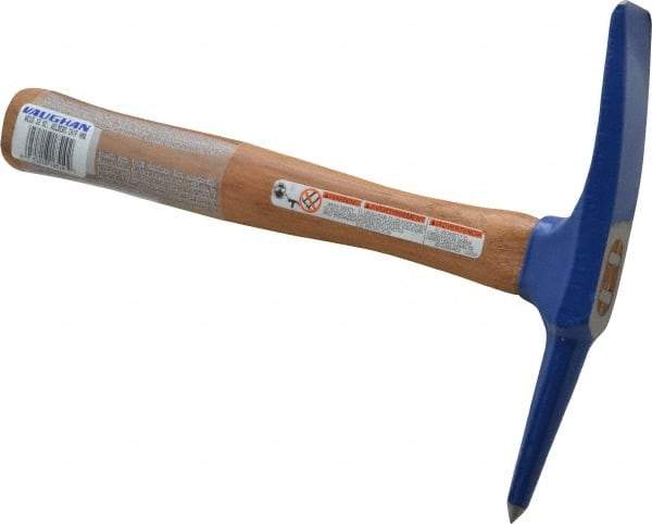 Vaughan Bushnell - 3/4 Lb Head Welder's Hammer - 11-1/4" Long, Hickory Handle - Americas Tooling