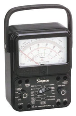 Simpson Electric - 0 VAC to 300 VAC, Current Leakage Tester - Analog Display, 60 Hz, 9V Power Supply - Americas Tooling