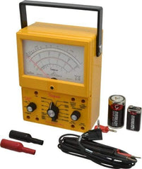 Simpson Electric - 12395, 1,000 VAC/VDC, Analog Manual Ranging Multimeter - 20 mOhm, Measures Voltage, Current, Resistance - Americas Tooling