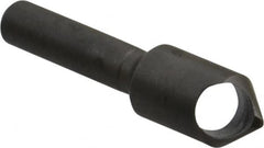 Weldon - 25/64" Head Diam, 1/4" Shank Diam, 82° High Speed Steel Countersink - Americas Tooling