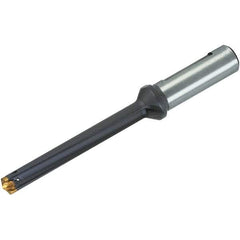 Iscar - 0.63 to 0.665" Diam, 8xD, 5.04" Max Depth, 3/4" Shank Diam, Replaceable Tip Drill - 16 Seat Size, DCM Toolholder, Series ChamDrill - Americas Tooling