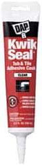 DAP - 5.5 oz Tube Clear Acrylic & Latex Caulk - -20 to 150°F Operating Temp, 15 min Tack Free Dry Time, 36 hr Full Cure Time - Americas Tooling