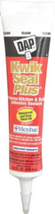 DAP - 5.5 oz Tube Clear Acrylic & Latex Caulk - -30 to 180°F Operating Temp, 30 min Tack Free Dry Time - Americas Tooling