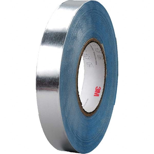 3M - 36 Yd x 4" x 12 mil Silver Aluminum Foil Tape - Americas Tooling