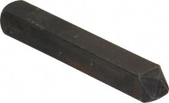 Made in USA - 3/16 Inch Character Size, 19 within a Triangle, Code Stamp - Steel - Americas Tooling