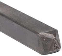 Made in USA - 3/16 Inch Character Size, 24 within a Triangle, Code Stamp - Steel - Americas Tooling