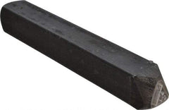 Made in USA - 3/16 Inch Character Size, 30 within a Triangle, Code Stamp - Steel - Americas Tooling