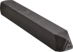 Made in USA - 3/16 Inch Character Size, 32 within a Triangle, Code Stamp - Steel - Americas Tooling