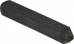 Made in USA - 3/16 Inch Character Size, 34 within a Triangle, Code Stamp - Steel - Americas Tooling