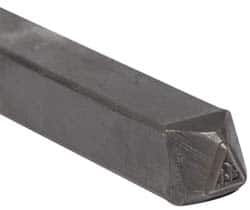 Made in USA - 3/16 Inch Character Size, 41 within a Triangle, Code Stamp - Steel - Americas Tooling