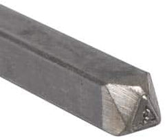 Made in USA - 3/16 Inch Character Size, 43 within a Triangle, Code Stamp - Steel - Americas Tooling