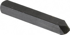 Made in USA - 3/16 Inch Character Size, 45 within a Triangle, Code Stamp - Steel - Americas Tooling