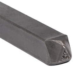 Made in USA - 3/16 Inch Character Size, 52 within a Triangle, Code Stamp - Steel - Americas Tooling