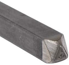 Made in USA - 3/16 Inch Character Size, 57 within a Triangle, Code Stamp - Steel - Americas Tooling