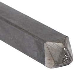 Made in USA - 3/16 Inch Character Size, 59 within a Triangle, Code Stamp - Steel - Americas Tooling