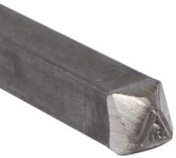 Made in USA - 3/16 Inch Character Size, 61 within a Triangle, Code Stamp - Steel - Americas Tooling