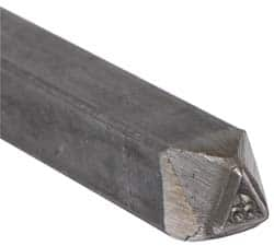 Made in USA - 3/16 Inch Character Size, 65 within a Triangle, Code Stamp - Steel - Americas Tooling